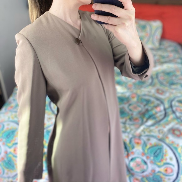 30-50% OFF BUNDLES! MAXMARA SPRING DUSTER TRENCH COAT BLAZER MAXI SUIT JACKET - Picture 10 of 16